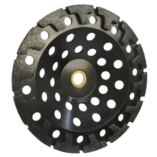 7/'/' Diamond T Segment Concrete Grinder Blade Grinding Cup Wheel 7//8”-5//8” Arbor